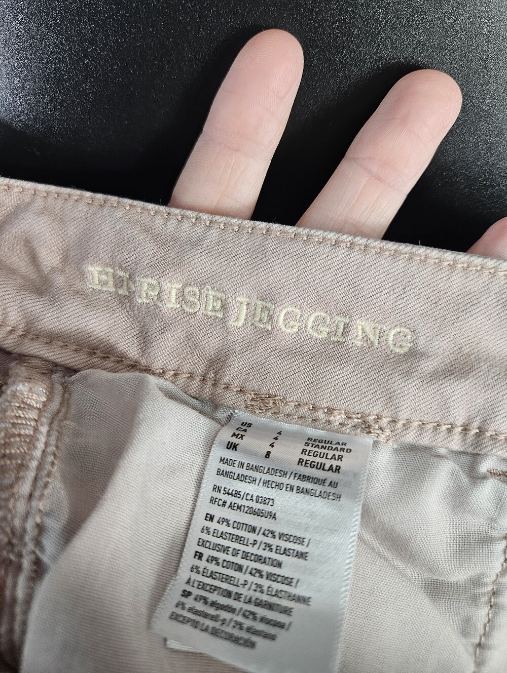 Amercian Eagle Pink Jegging - Picture 4 of 4